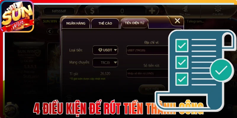 4 điều kiện cần đáp ứng để rút thưởng thành công