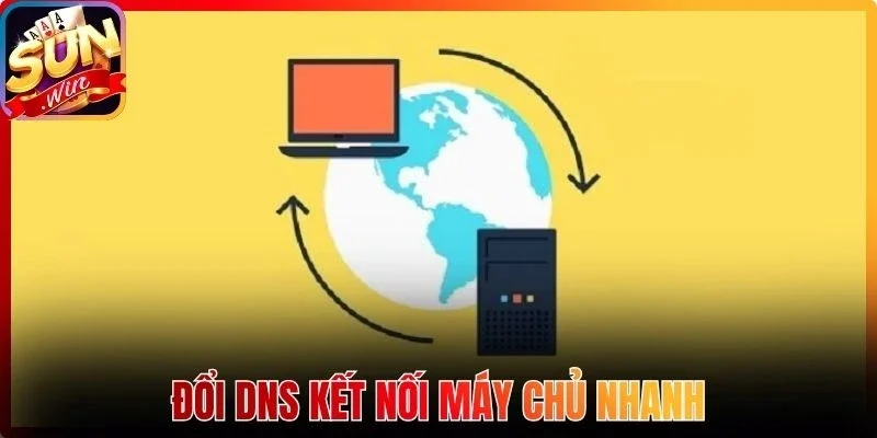 Đổi DNS kết nối máy chủ nhanh